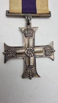 Sjældent originalt Military Cross   WW1 i æske