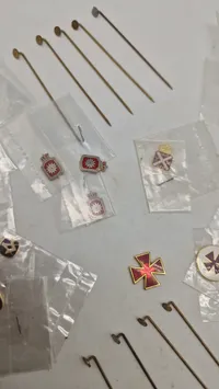 Samling Frimurer pins