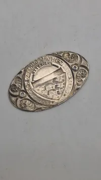 Originalt præmievåbenskjold fra De Danske Skytteforeninger.