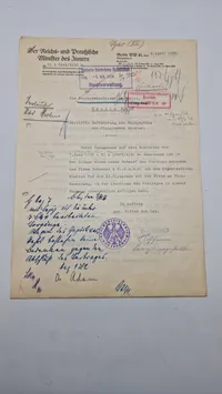 Samling originale olympiade effekter, 1936