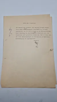 Samling originale olympiade effekter, 1936