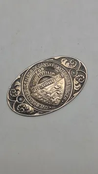 Originalt præmievåbenskjold fra De Danske Skytteforeninger.