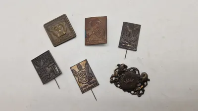 Samling originale tyske mærker, primært fra 1930’erne