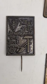 Samling originale tyske mærker, primært fra 1930’erne