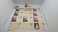 Samling originale olympiade postkort, 1936