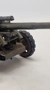 Model af tysk ww2 kanon