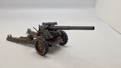 Model af tysk ww2 kanon