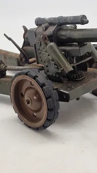 Model af tysk ww2 kanon