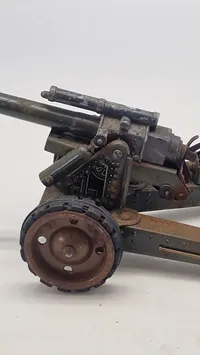 Model af tysk ww2 kanon