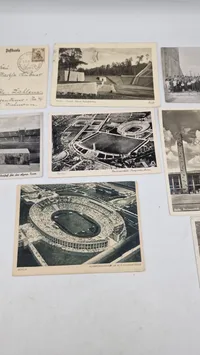 Samling originale olympiade postkort, 1936