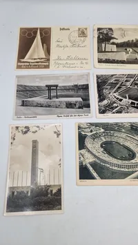Samling originale olympiade postkort, 1936