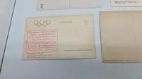 Samling originale olympiade postkort, 1936