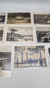 Samling originale olympiade postkort, 1936