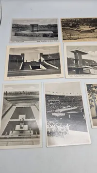 Samling originale olympiade postkort, 1936