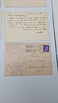 Samling originale olympiade postkort, 1936