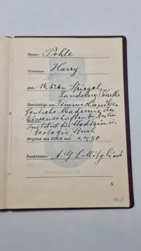 DDR Original Aktivist des Fünfjahrplanes samt id kort