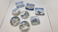 Samling royal Copenhagen plaketter