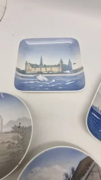 Samling royal Copenhagen plaketter