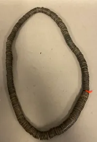 Original kæde med Ibenholt perler af træ