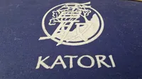 Veludført katana med kasse