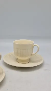 Wedgwood Edme kaffekopper og underkopper