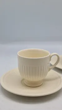 Wedgwood Edme kaffekopper og underkopper