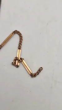 Original dansk national broche , sølv