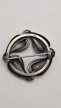 Broche af 830 sølv -  Rudolf Billing - Varde 1910 - 1937