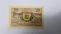 Original nødseddel, Tønder