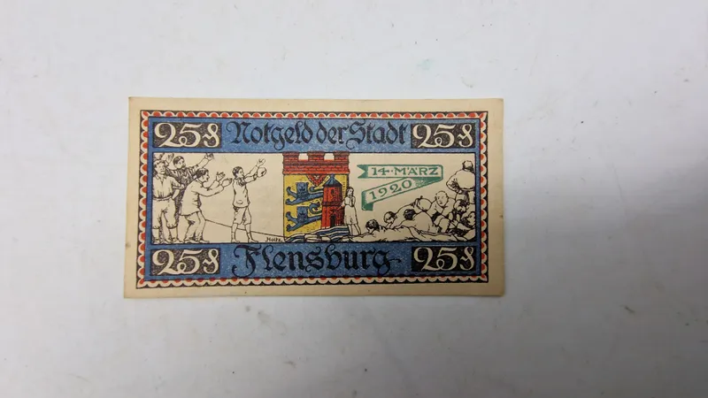 Original nødseddel, Flensburg