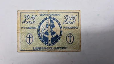 Original nødseddel, Løgumkloster