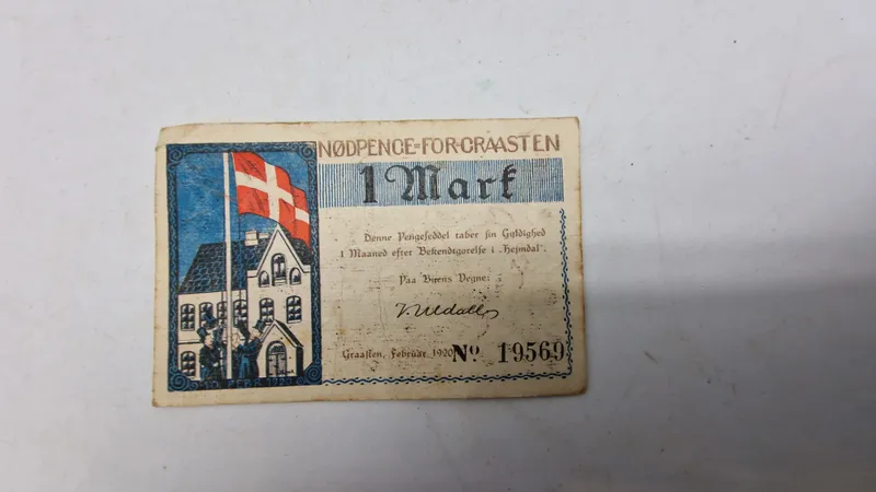 Original nødseddel, Gråsten