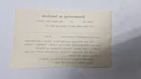 Original evakueringsseddel, ww2
