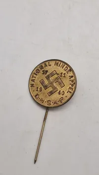 Sjælden original D.N.S.A.P nål