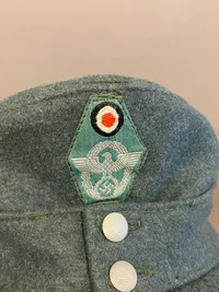 Sjælden original M/43 politikasket - næsten mint stand