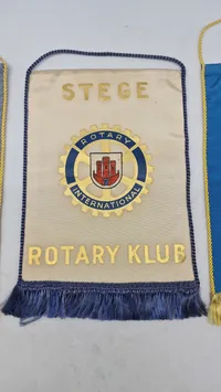 Samling originale bordbannere, Rotary Club