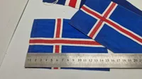 Samling originale miniature faner, Island og Norge