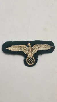 Original French Produced Waffen SS Sleeve Eagle