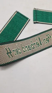 Original SS cuff title "Östtürkischer Waffen-Verband der SS"