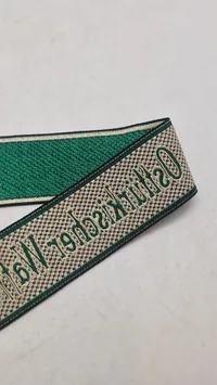 Original SS cuff title "Östtürkischer Waffen-Verband der SS"