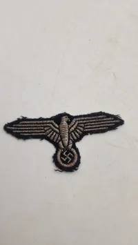Original French Produced Waffen SS Sleeve Eagle