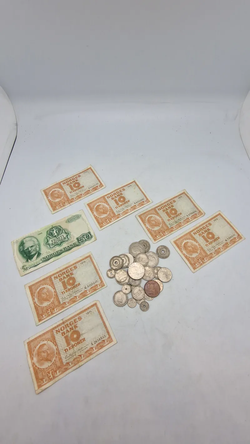 Samling norsk valuta