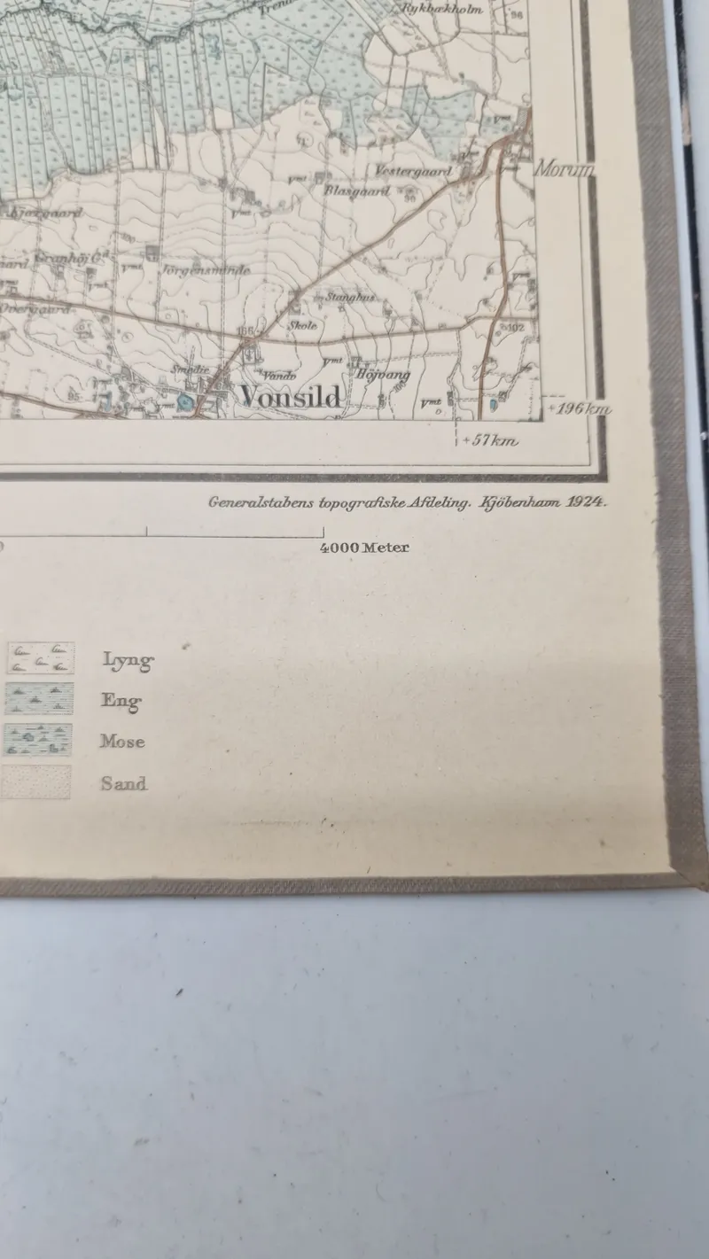 Originalt førkrigs kort