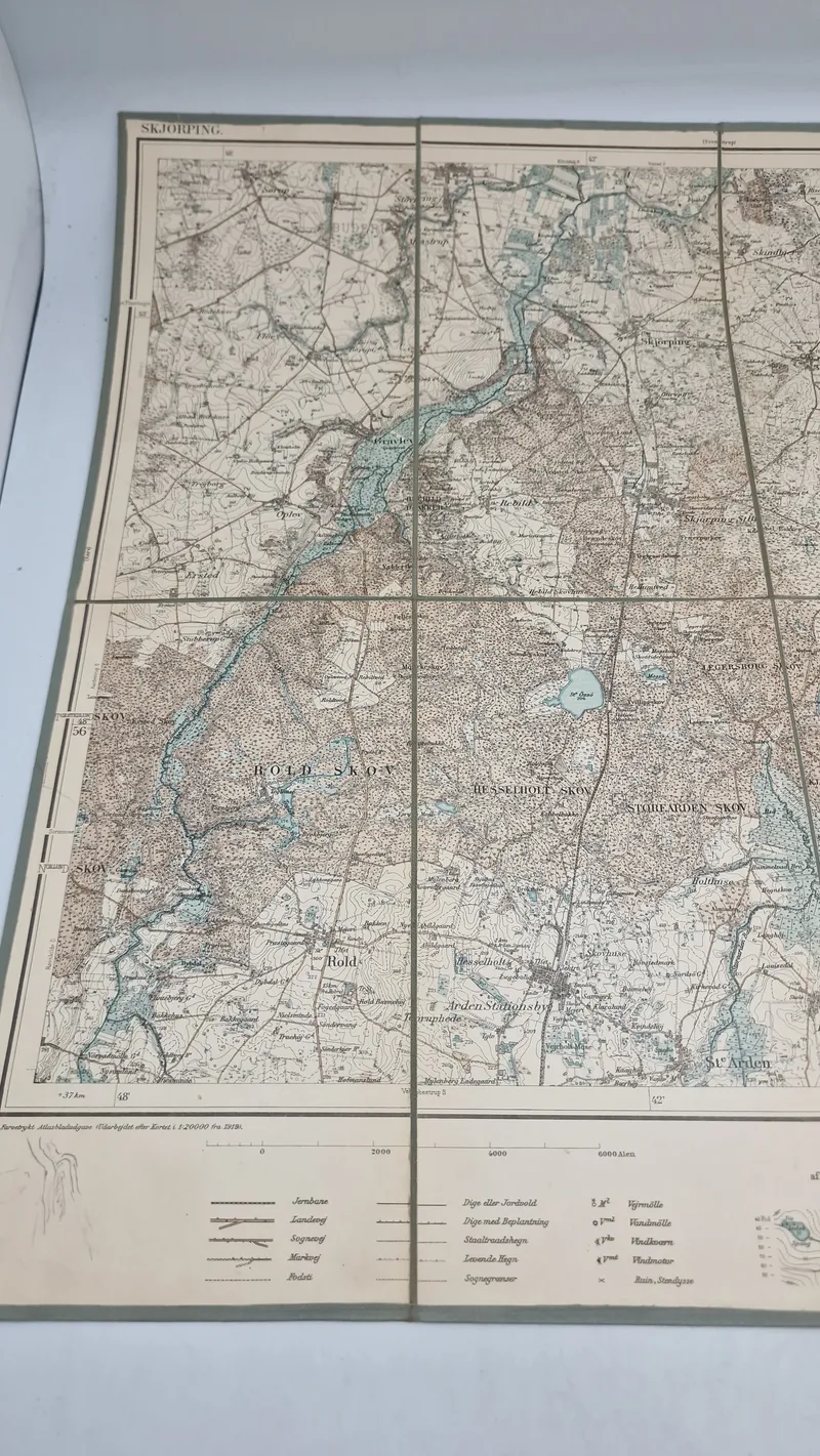 Originalt førkrigs kort
