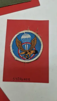 Samling originale Airborne patches