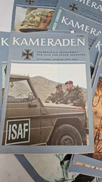 Samling originale tyske veteranblade
