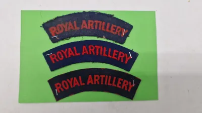 Originale patches, Royal Artillery