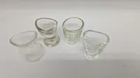 Samling øjnskylle glas