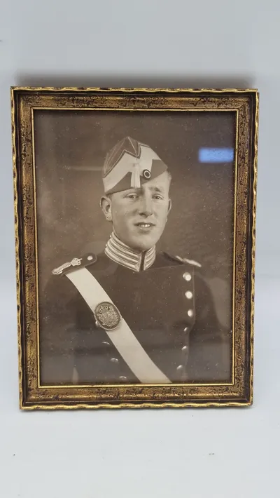 Originalt indrammet livgarde foto