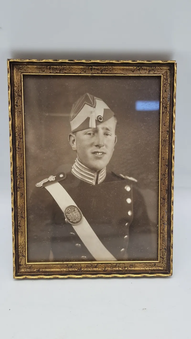 Originalt indrammet livgarde foto